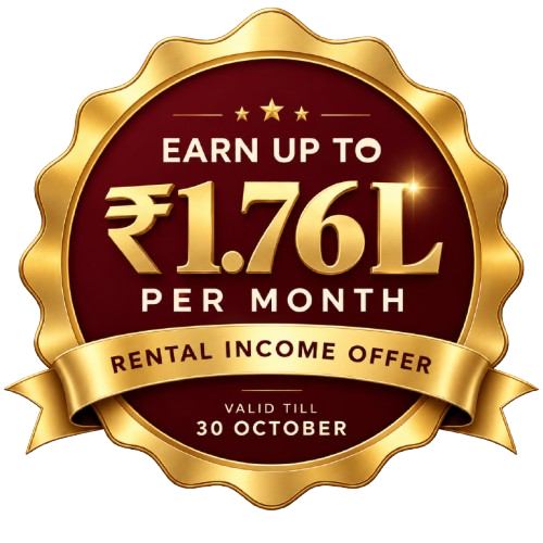 Rental Income Offer — Earn upto ₹1.76L per month, valid till 30 October